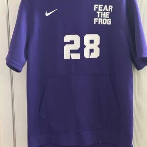 TCU Nike Purple Dri-FIT‎ Hoodie